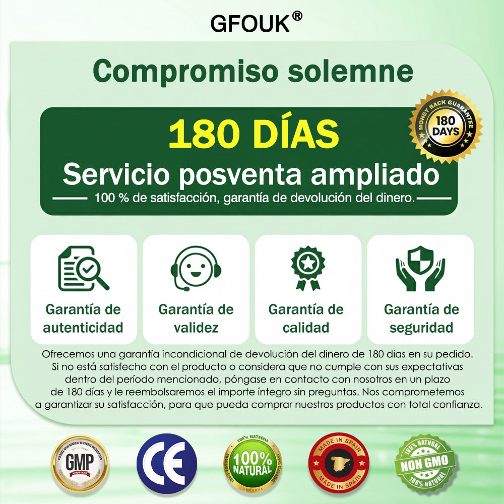 💎Conforme a la normativa aplicable en España y en la Unión Europea |  GFOUK® Moringa · Berberina × NAD+ Parche Avanzado de Nanomicroagujas 10 en 1 |  Respaldado por la ciencia | Fórmula 10 en 1 |  Resultados visibles en 7 días ✅
