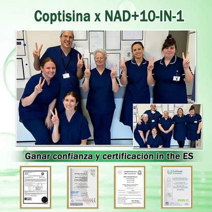 💎Conforme a la normativa aplicable en España y en la Unión Europea |  GFOUK® Moringa · Berberina × NAD+ Parche Avanzado de Nanomicroagujas 10 en 1 |  Respaldado por la ciencia | Fórmula 10 en 1 |  Resultados visibles en 7 días ✅