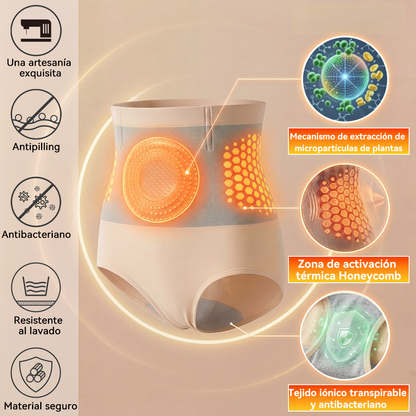 🥇🥇 GFOUK® 2026 Versión Mejorada Plus | ⚡️ Shorts Quemagrasas 4 en 1 con Moringa, Berberina y Micro-Partículas Esculpidoras
