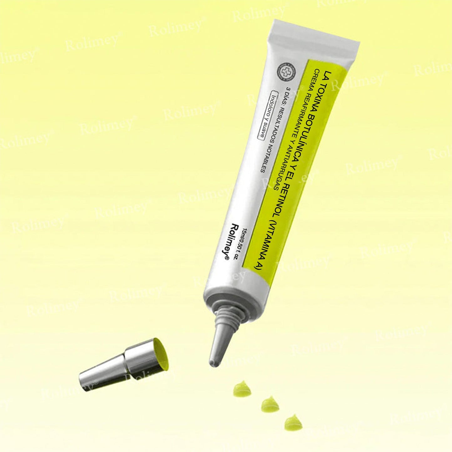Fabricado y enviado desde España 👨‍⚕️Rolimey® Botox & Vita-A Retinol Shot Crema reafirmante y lifting antiarrugas - Promoción de último día 50% de descuento
