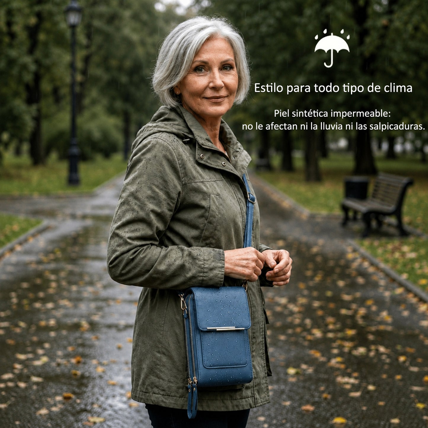 🔥Últimas 3 horas: 60% de descuento en Remifa®2026 Bolso bandolera minimalista elegante para mujer con pantalla táctil