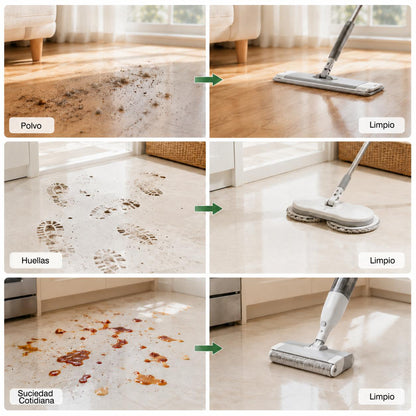🧹 ¡50% DE DESCUENTO AHORA!✨  Hojas de limpieza para pisos multi-efecto – Potente eliminación de manchas y aroma fresco 🌿