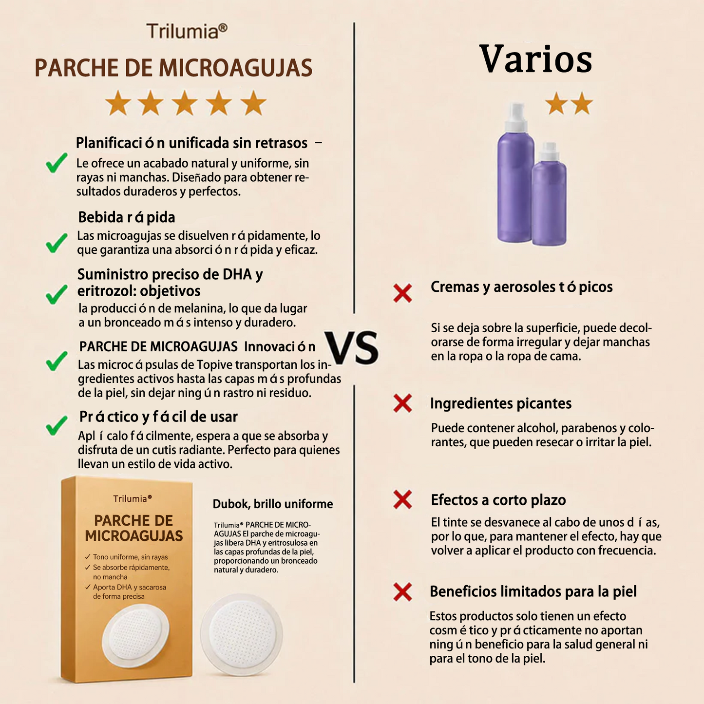 💎💎𝗛𝗮𝘀𝘁𝗮 𝘂𝗻 70% 𝗗𝗘 𝗗𝗘𝗦𝗖𝗨𝗘𝗡𝗧𝗢 𝗲𝗻 𝗲𝗹 𝗣𝗮𝗿𝗰𝗵𝗲 𝗕𝗿𝗼𝗻𝗰𝗲𝗮𝗱𝗼𝗿 𝗦𝘂𝗻𝗙𝗿𝗲𝗲 𝗱𝗲 𝗧𝗿𝗶𝗹𝘂𝗺𝗶𝗮® 🤎 𝗕𝗿𝗼𝗻𝗰𝗲𝗮𝗱𝗼 𝗗𝗼𝗿𝗮𝗱𝗼 𝘀𝗶𝗻 𝗿𝗮𝘆𝗼𝘀 𝗨𝗩 🌟 𝗕𝗿𝗶𝗹𝗹𝗼 𝗡𝗮𝘁𝘂𝗿𝗮𝗹 𝗱𝘂𝗿𝗮𝗻𝘁𝗲 𝟭𝟰 𝗱í𝗮𝘀