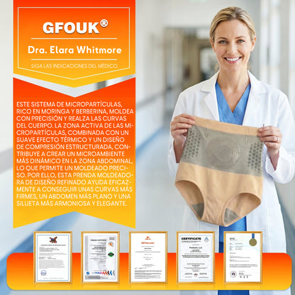 ✅✅GFOUK® 2026 Versión mejorada con hierbas naturales | 🎁 Shorts moldeadores 4 en 1 con moringa, berberina y micropartículas