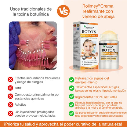 🔥🔥Fabricado y enviado desde el Reino Unido 🇪🇸 Rolimey® Stick Serum Reafirmante con Veneno de Abeja tipo Botox (⏳¡ÚLTIMO DÍA! 70% DE DESCUENTO)🛫