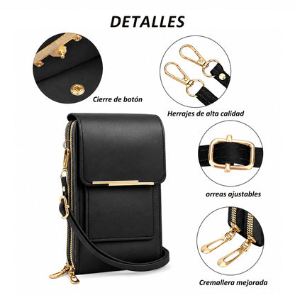 🔥Últimas 3 horas: 60% de descuento en Remifa®2026 Bolso bandolera minimalista elegante para mujer con pantalla táctil