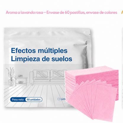 🧹 ¡50% DE DESCUENTO AHORA!✨  Hojas de limpieza para pisos multi-efecto – Potente eliminación de manchas y aroma fresco 🌿