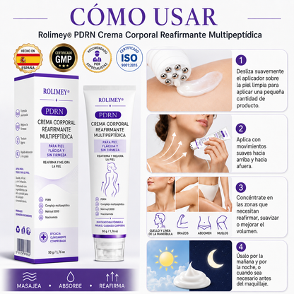🔥🔥Versión mejorada con nuevo envase 2026丨⚡️ROLIMEY® PDRN crema roll-on multipeptídica para reafirmar, regenerar y suavizar la piel