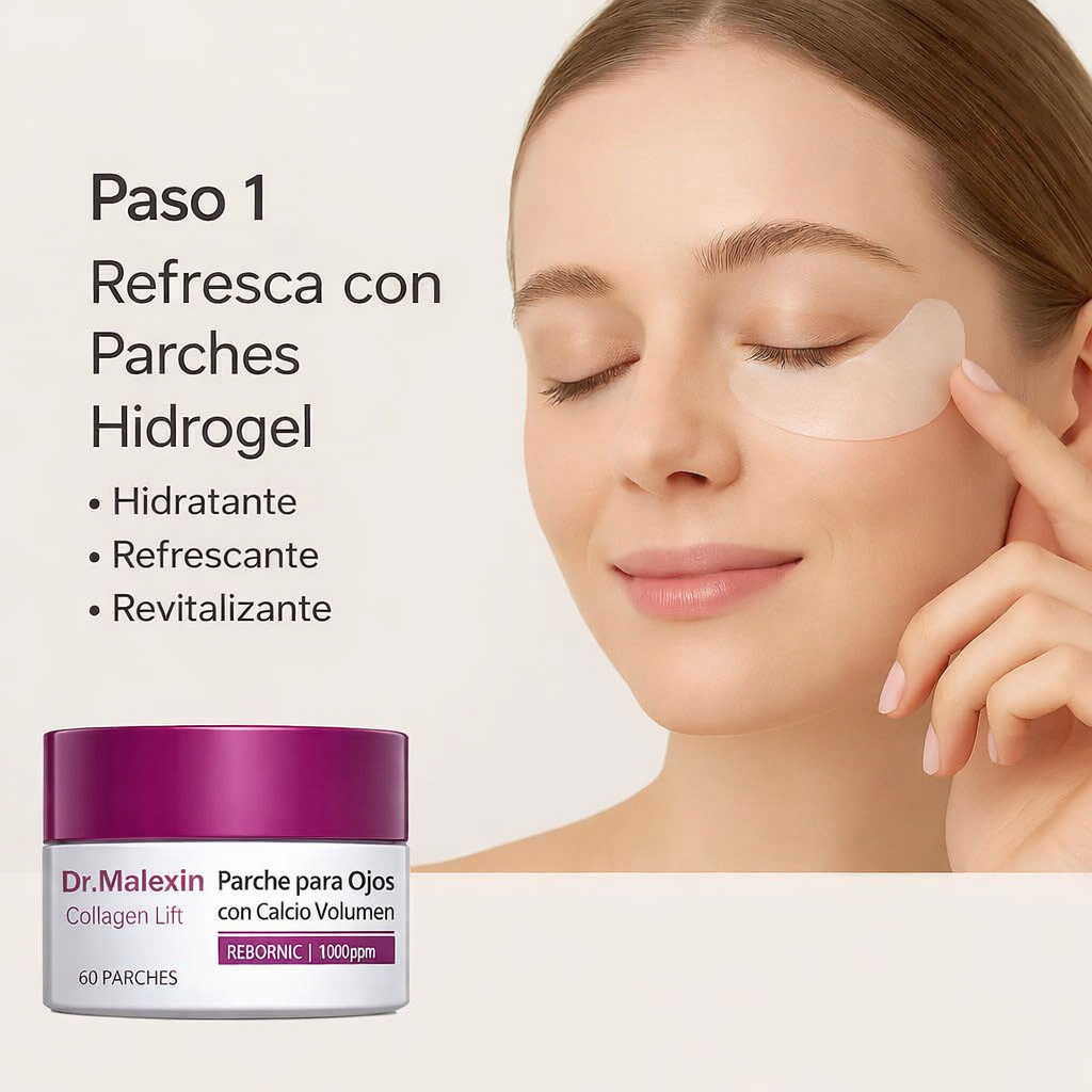 [Dr.Malexin Official]💖 Calcium Volume Multi Balm + Parches para Ojos 60 uds. | Cosmética Coreana para el Cuidado Facial
